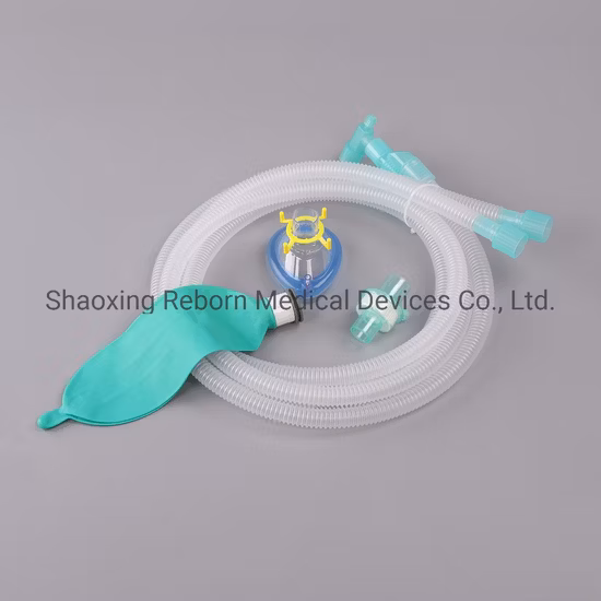 Circuit d'anesthésie en carton ondulé jetable de haute qualité marqué CE et ISO pour usage hospitalier