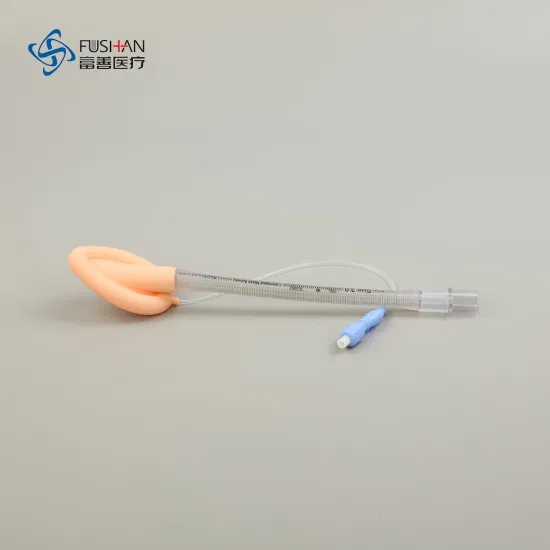 Fushan Medical 100 % silicone renforcé réutilisable masque laryngé voies respiratoires avec manchette souple CE ISO13485