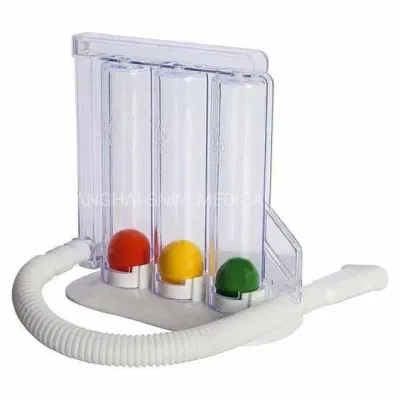 Entraîneur de spiromètre d'incitation à l'exercice de respiration inhalateur de sport entraîneur de poumons respiratoires